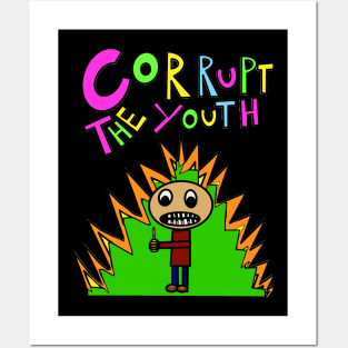 Corrupt The Youth “Burning Money Posters and Art